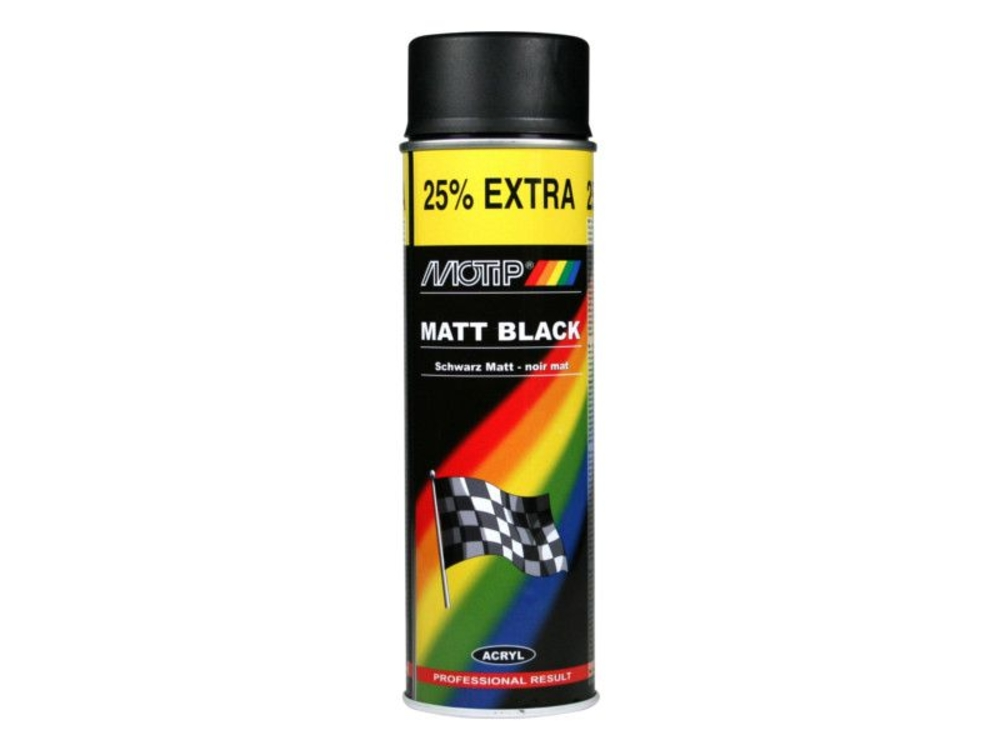 Motip Spray Autolak - Mat Zwart