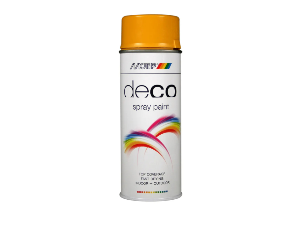 Motip Spray Hoogglans - Goudgeel