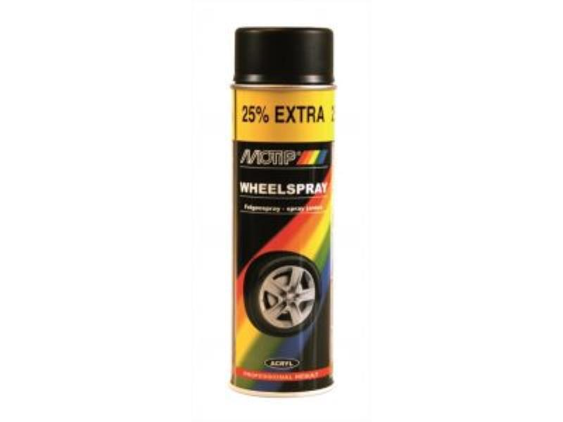 Motip Wheelspray - Zwart