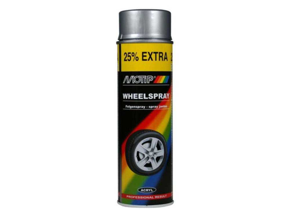 Motip Wielspray - Velgenzilver