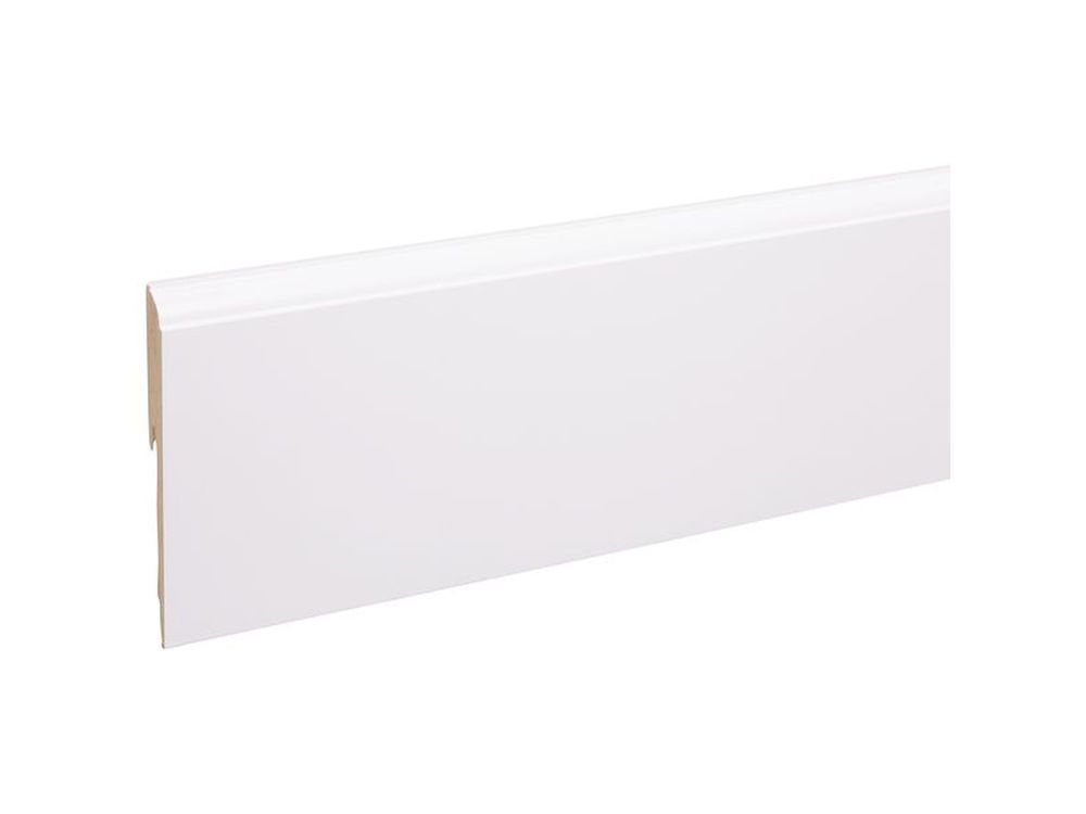 Muurplint 120x12mm Style Wit 240 cm 287