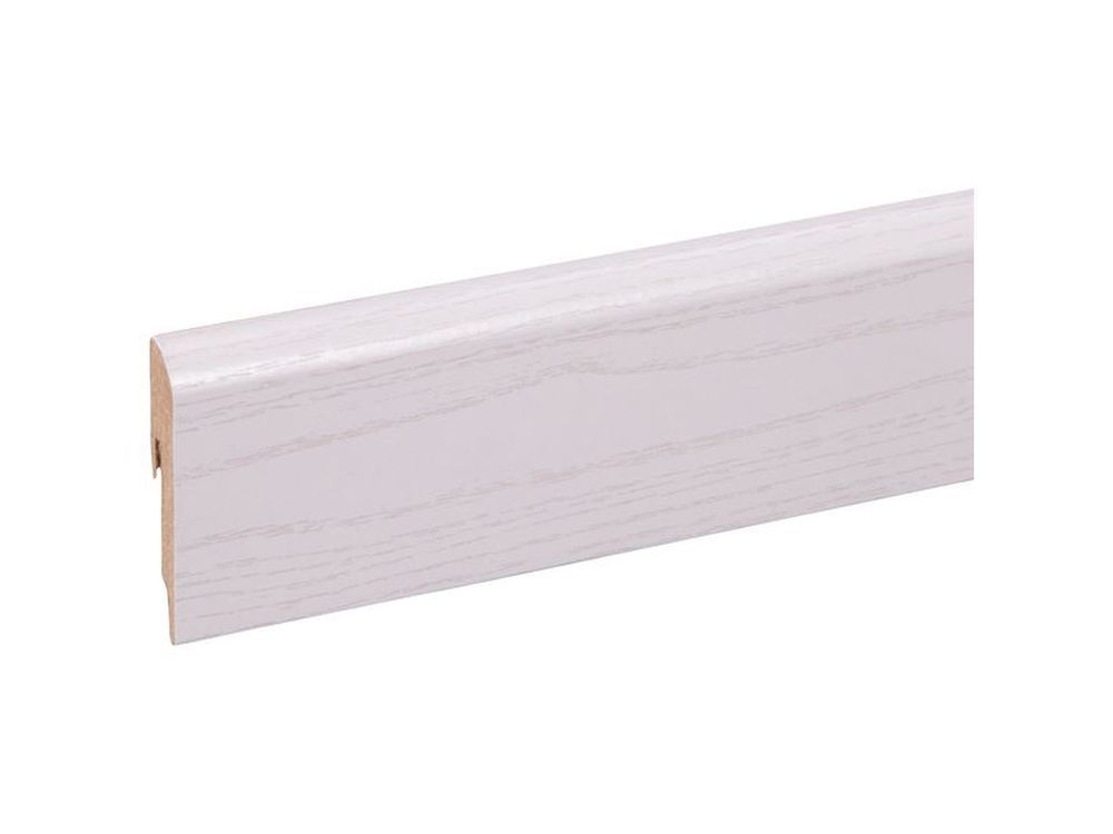Muurplint 56x10mm Wit Essen 240 cm 203