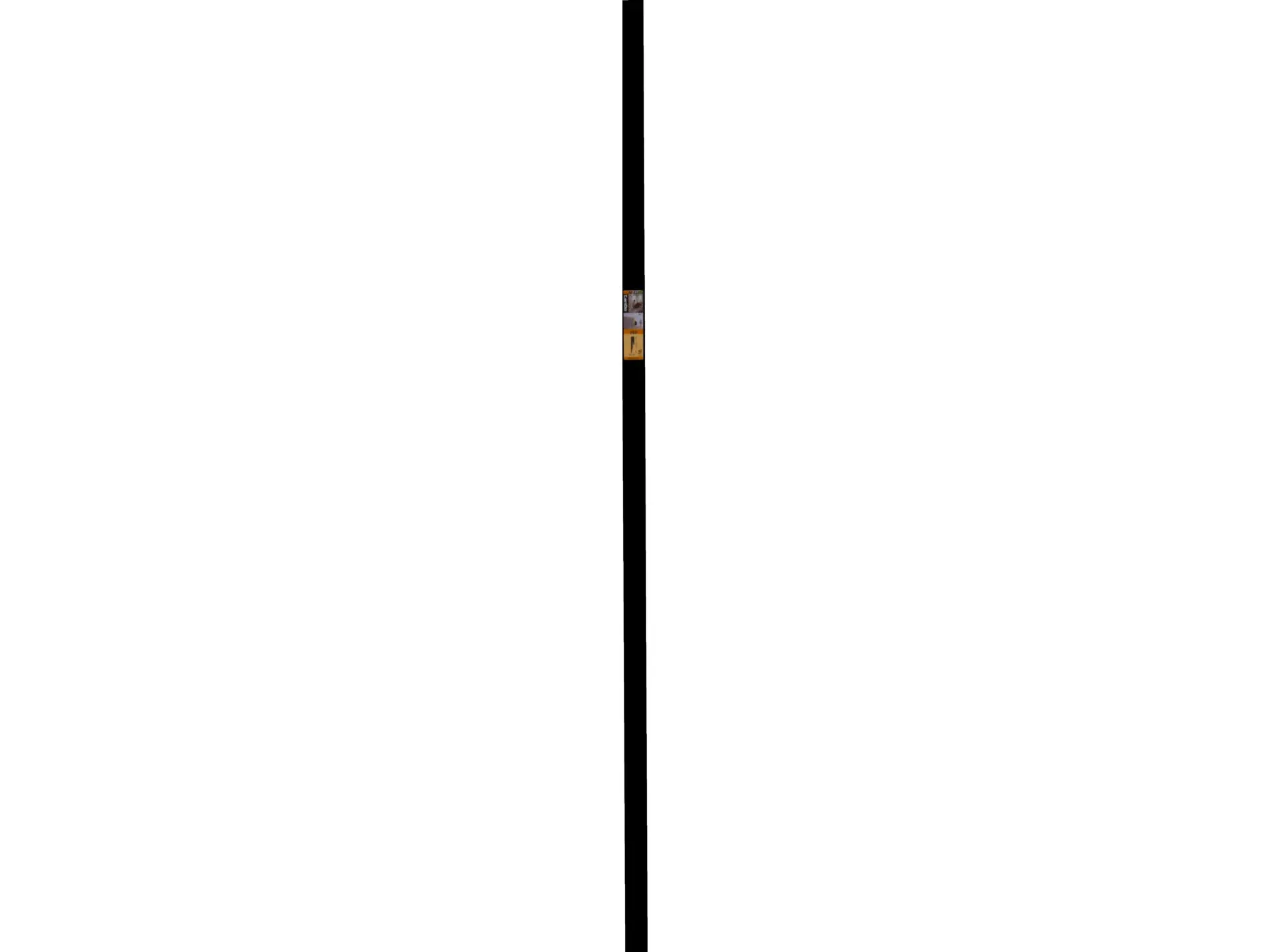 Muurplint 58x12mm Blok Zwart 240 cm 660