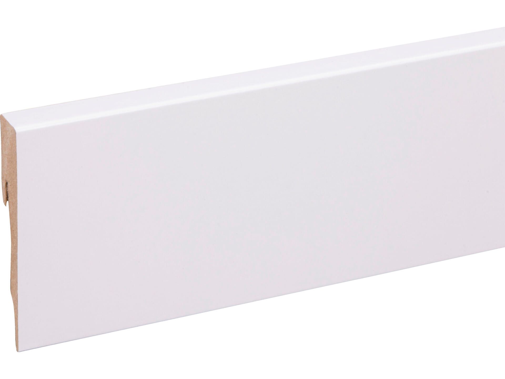 Muurplint 80x12mm Blok Wit 240 cm 287 3