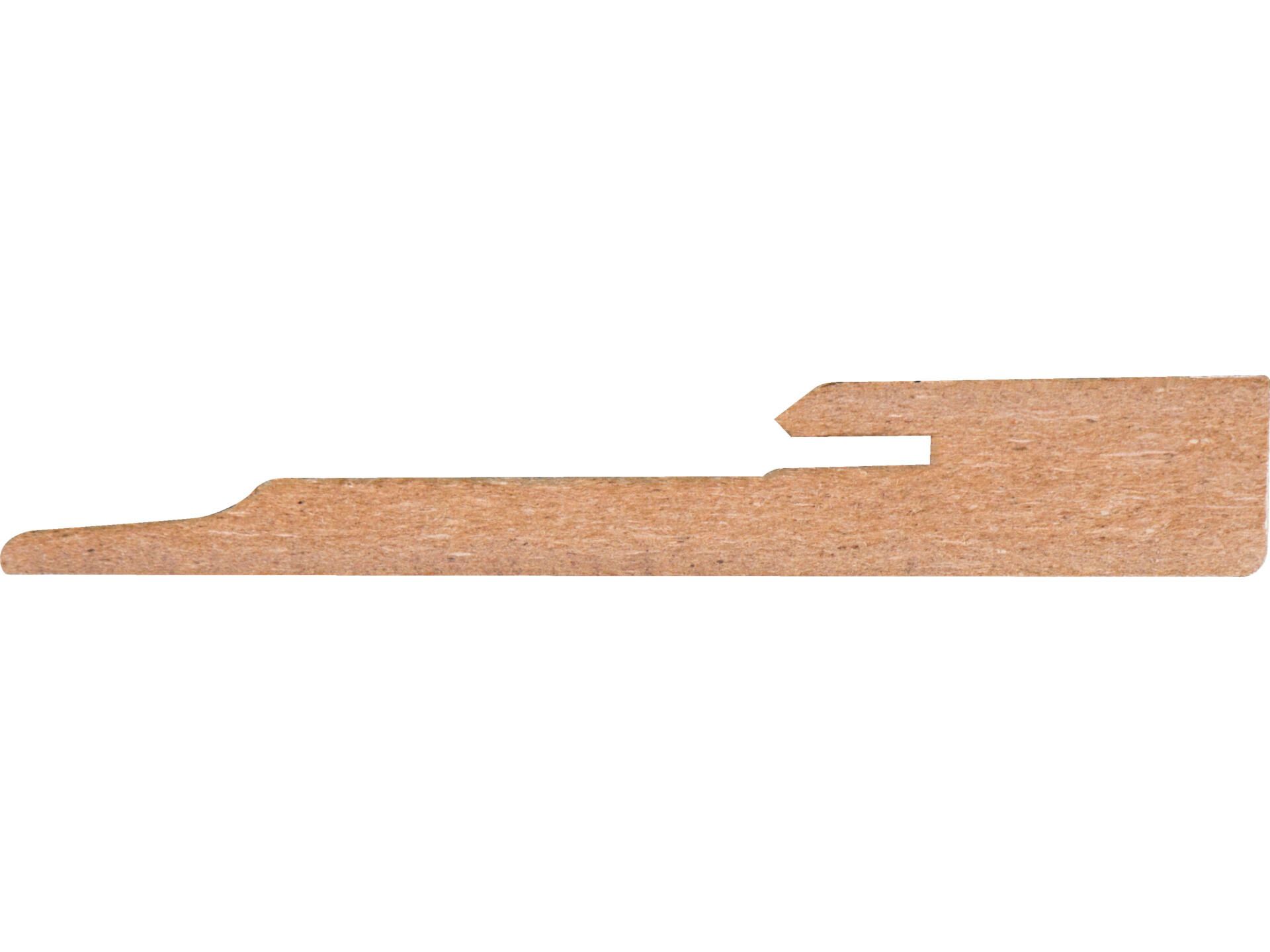 Muurplint 80x12mm Blok Wit 240 cm 287 5