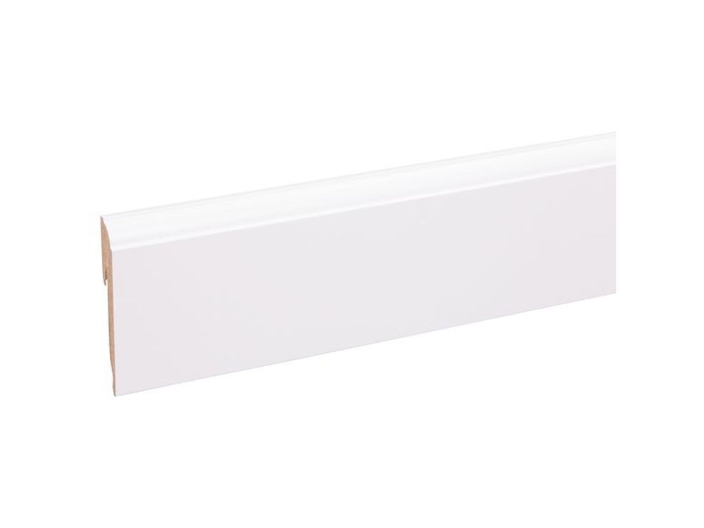Muurplint 80x12mm Style Wit 240 cm 287