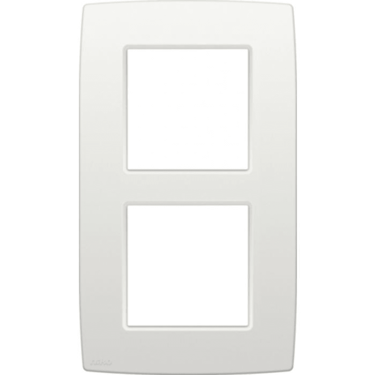 Niko Plaque de Recouvrement Double Verticale 60 mm Original White