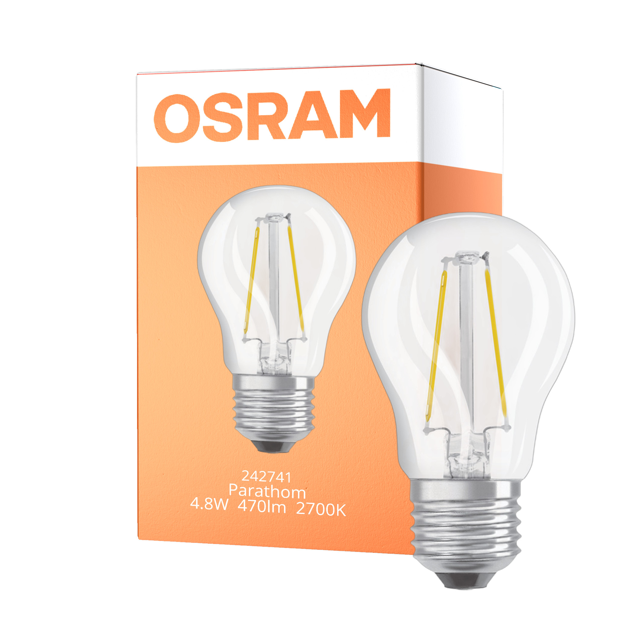 Osram Filament E27 4.8w 2700k Dimbaar