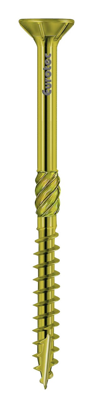 Paneltwistec Countersunk Screw 6 X 240 mm Tx30 Yellow Galvanized