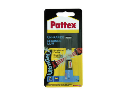 Pattex Secondelijm Ultragel 3 g
