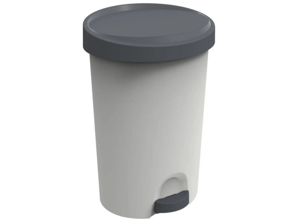Pedaalemmer Steppy 45 l Grijs
