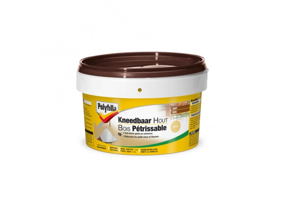 Pf Kneedbaar Hout Naturel 500 Gr