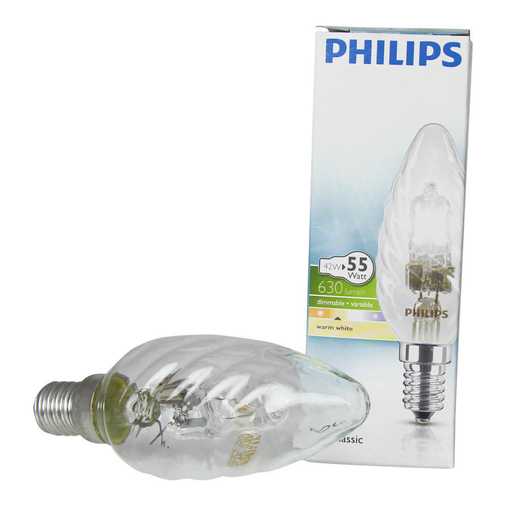 Philips Kaarslamp E14 42w
