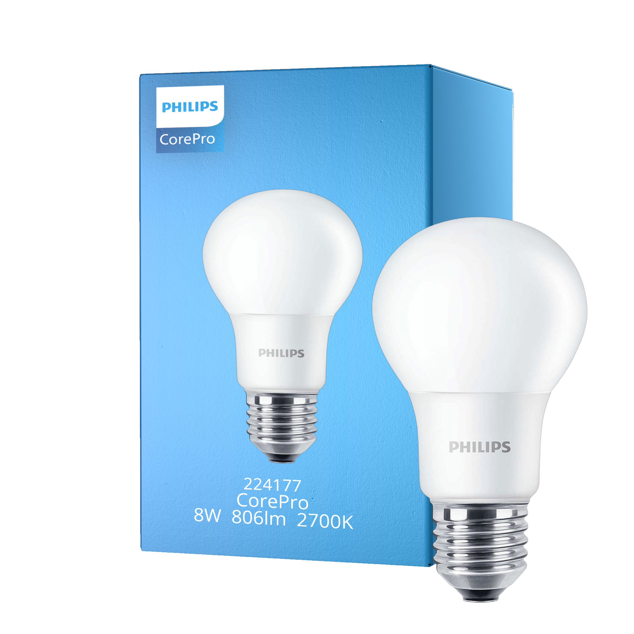 Philips Led E27 8w 2700k