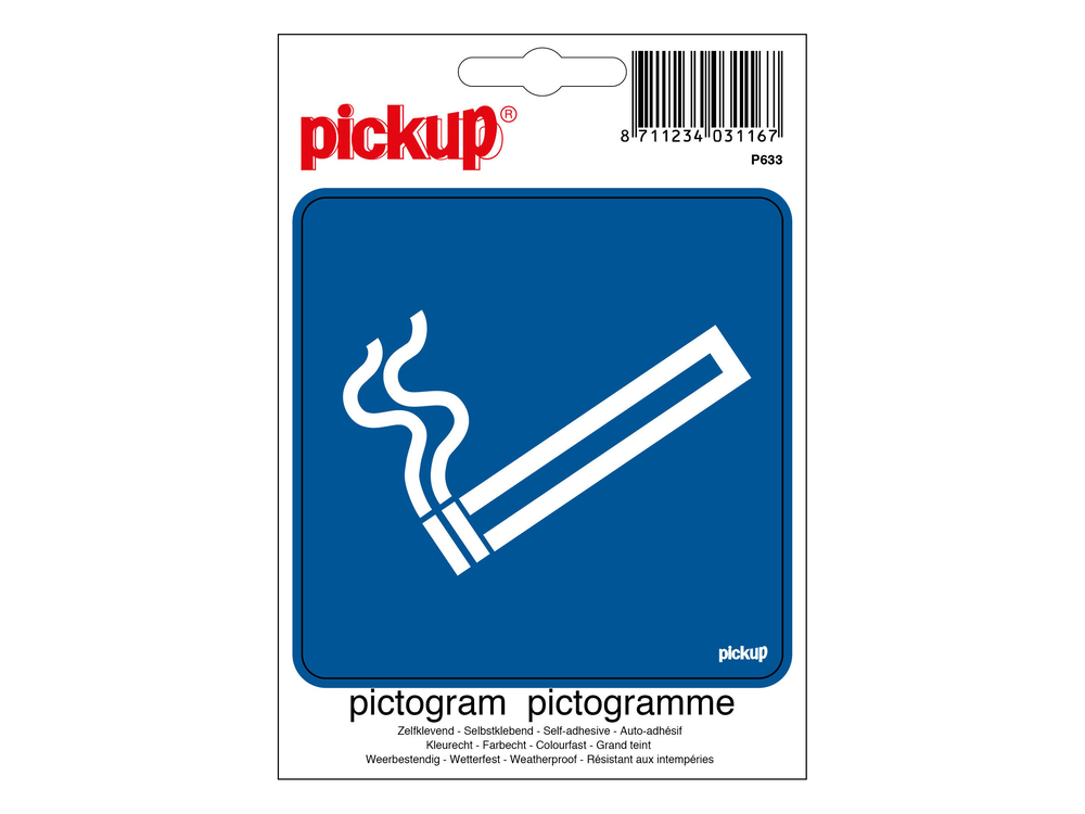 Pictogrammen Roken Toegestaan