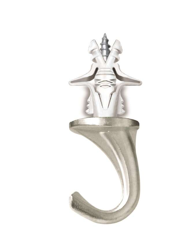 Cobra Ceiling Hook with Plug White 10×39 mm (3512f)