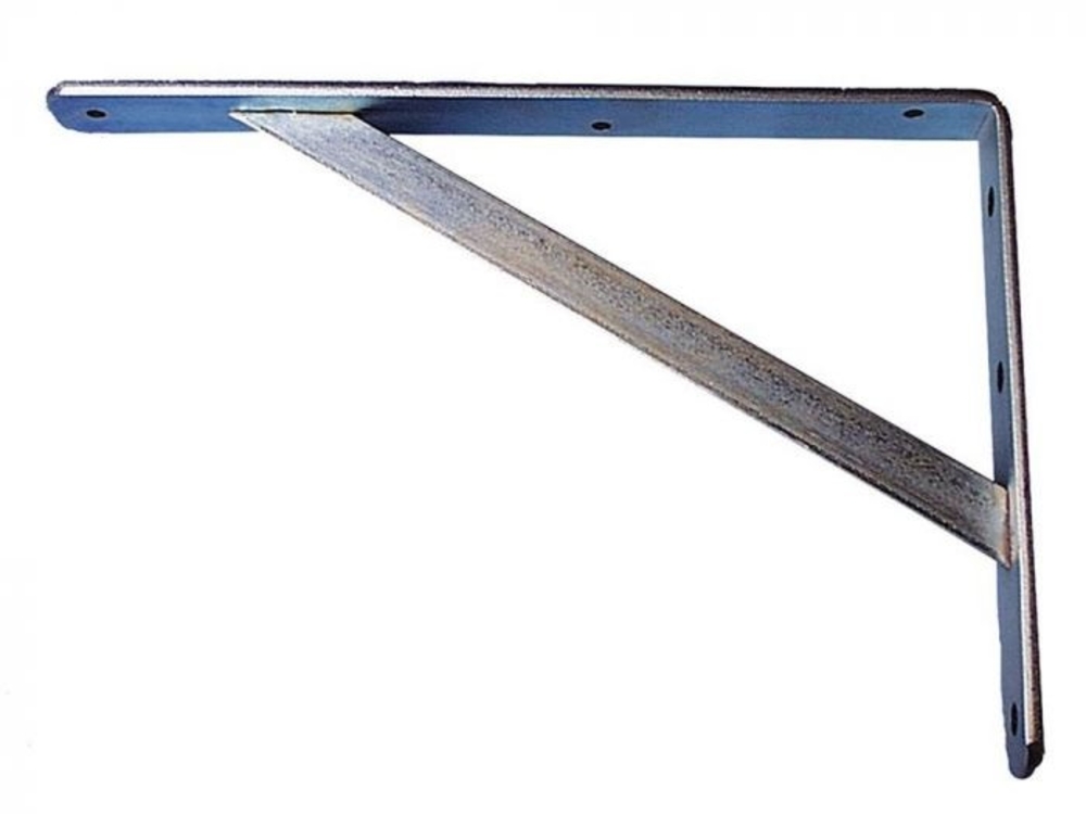 Plankdrager,hoekig,epoxi Grijs 200x125mm