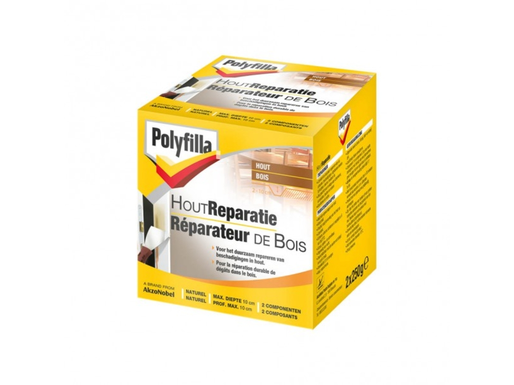 Poliyf.epoxyhoutvuller 2x250g