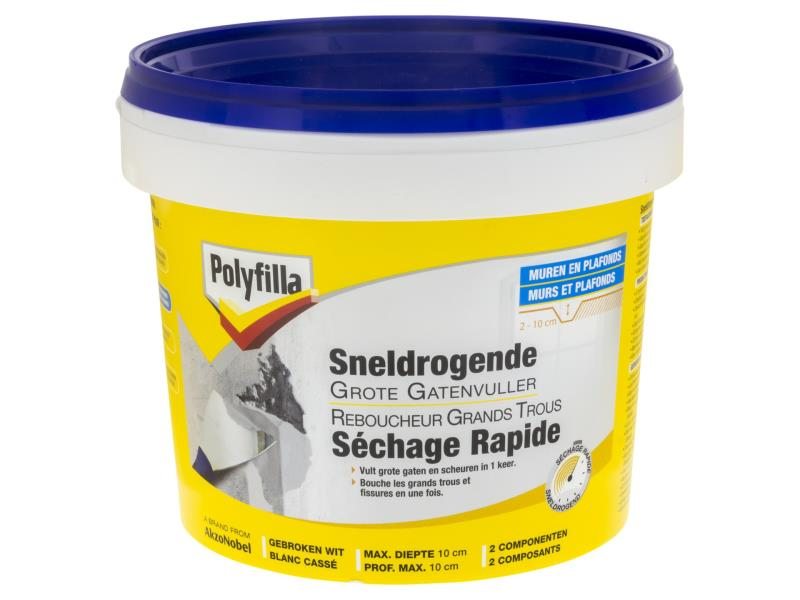 Polyfilla Sneldrogende Grote Gatenvuller 2x500g