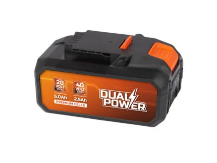Pow Plus Batterij 2x20v Dual Power