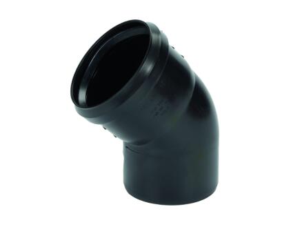 Pp Zwart Bocht 90mf 45°