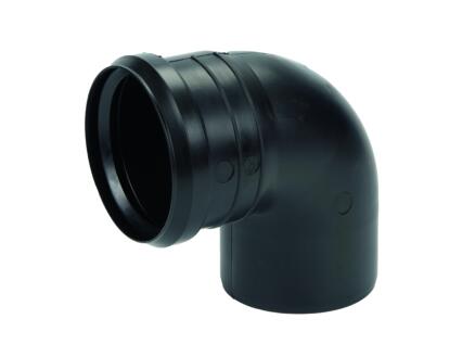 Pp Zwart Bocht 90mf 90°