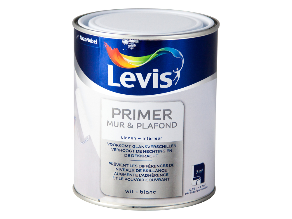Primer Mur & Plafond-3/4l-Wit