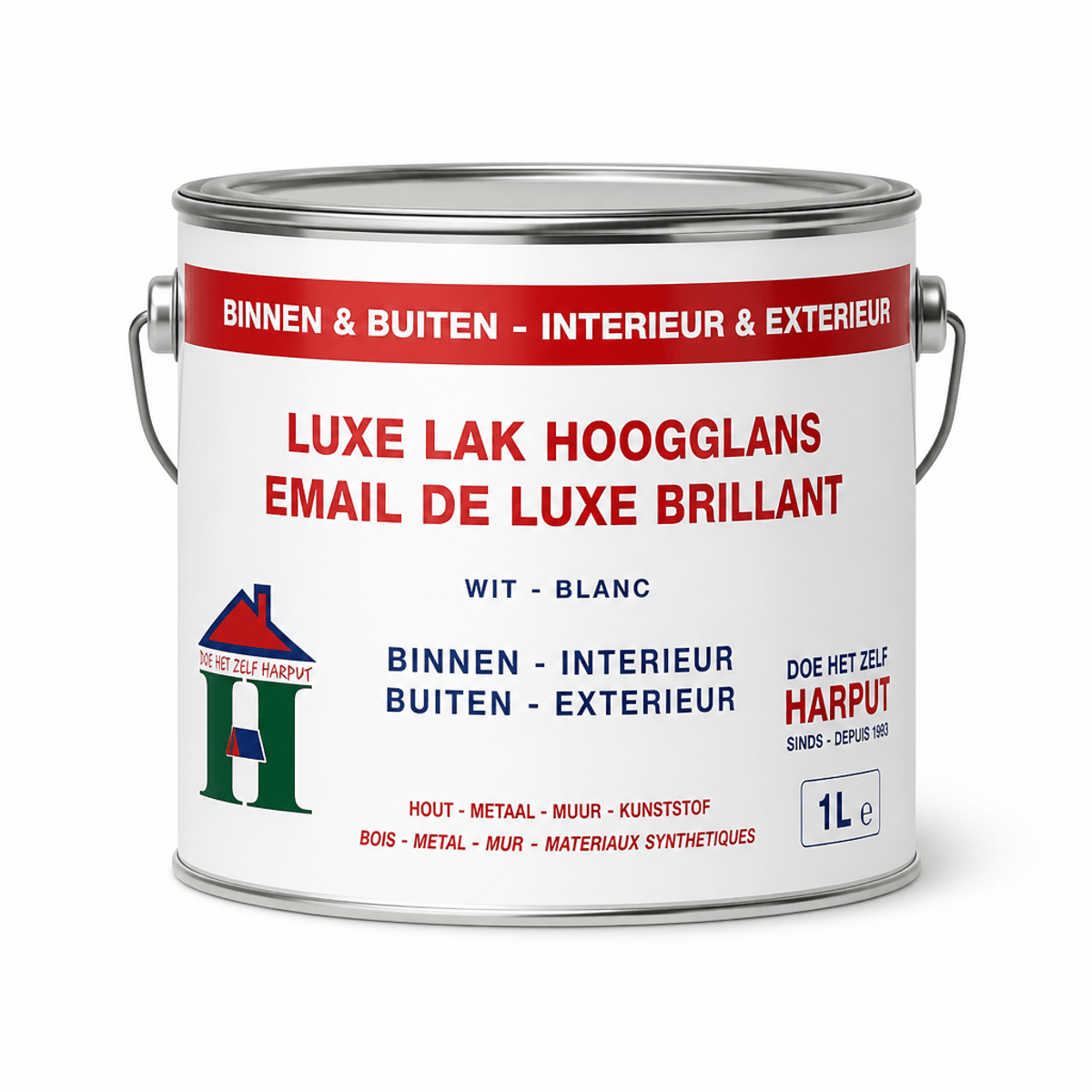 Promo Hoogglanslak 1 l Wit