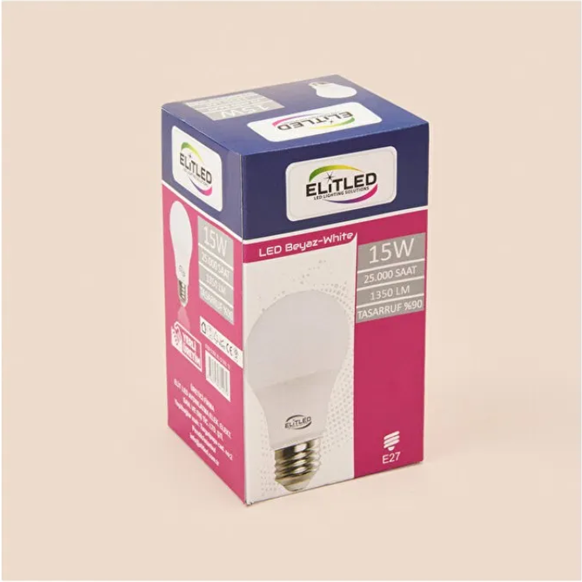 Ampoule Led E27 15w 6500k Blanc Froid