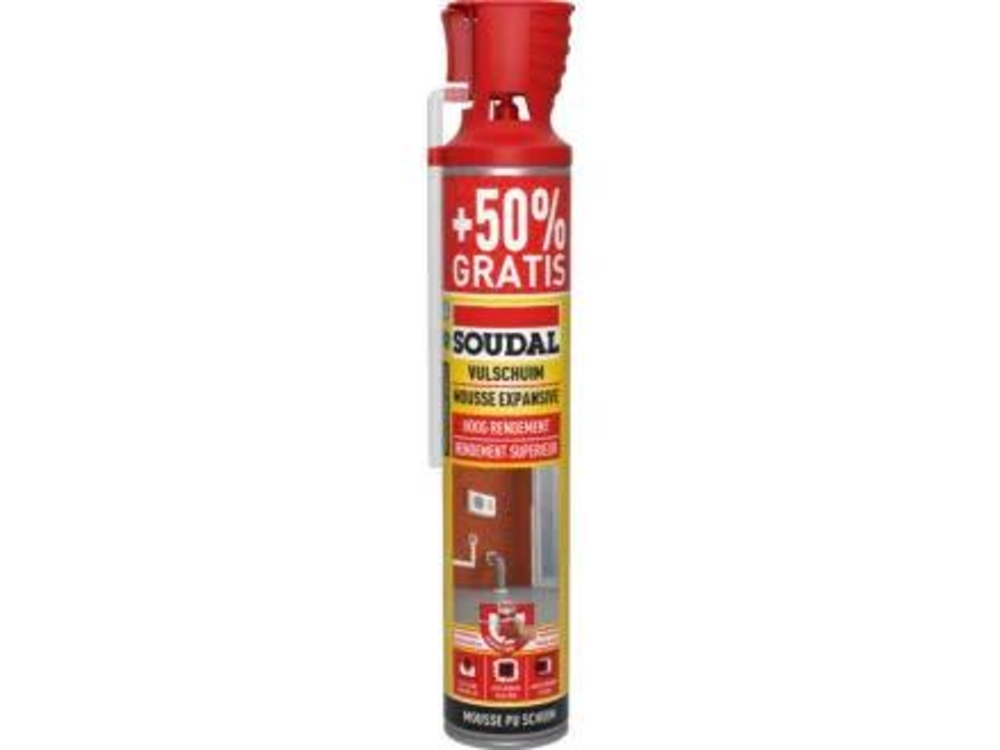Pu Schuim Genius Gun 500+250ml
