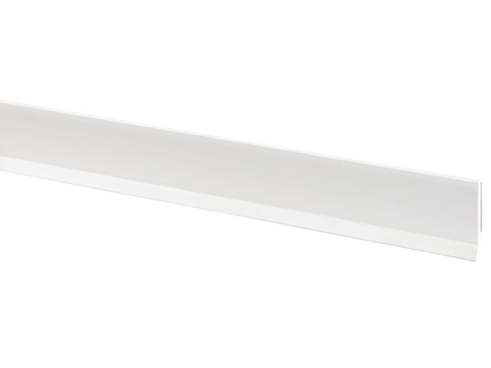 Pvc Afwerkprofiel 4 cm Wit 260 cm
