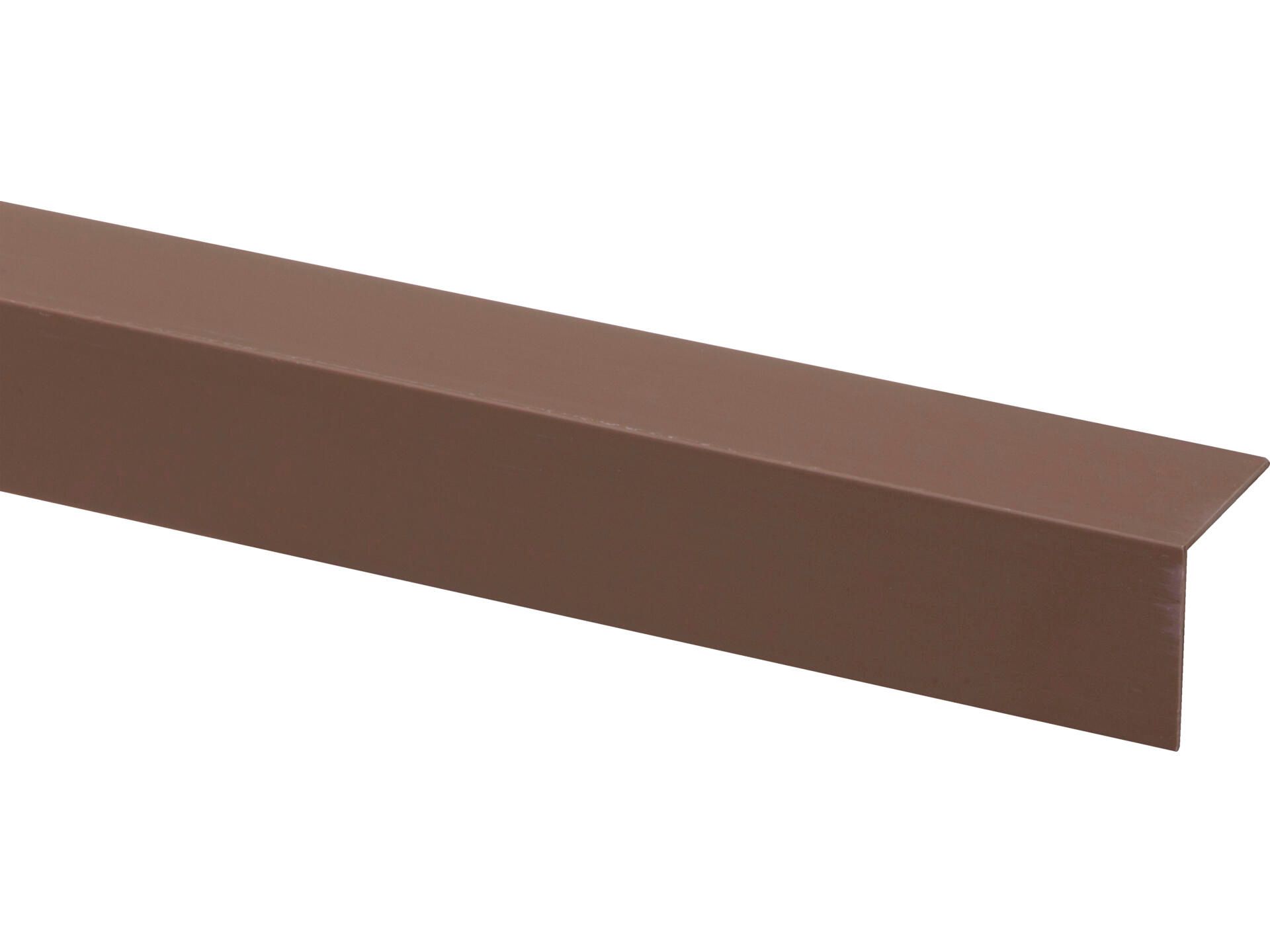 Pvc Hoek 30 mm Bruin