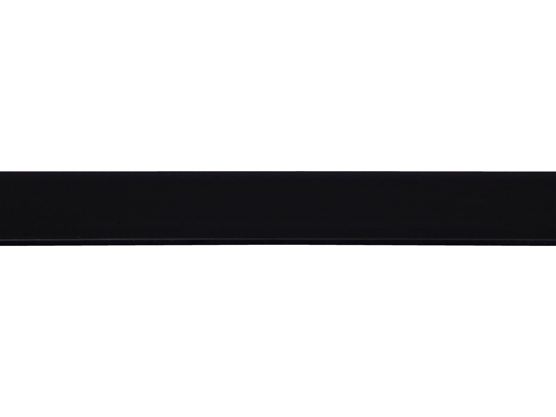Pvc Platstaf Zwart 30 mm 260 cm 2