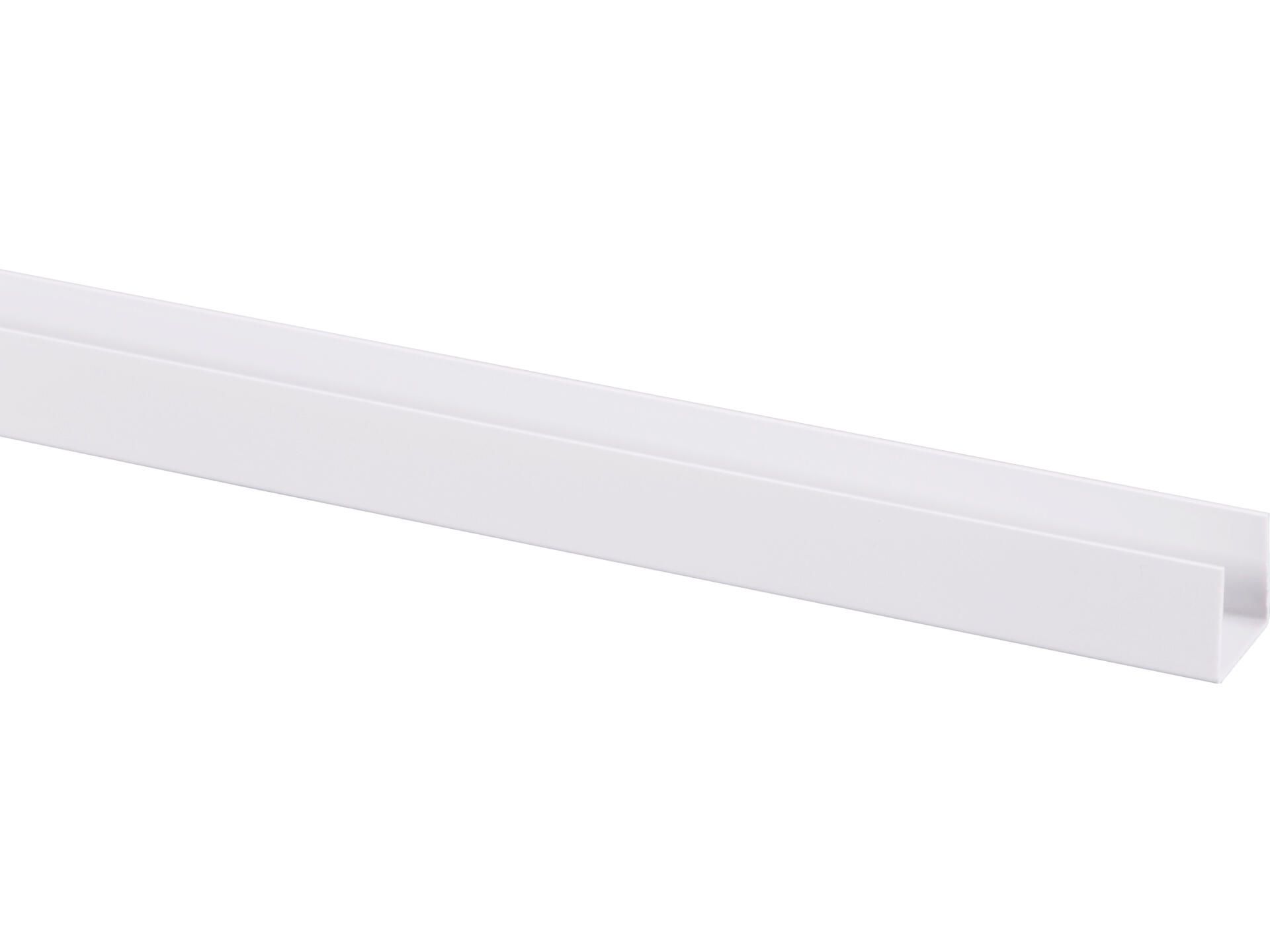 Pvc U-Profiel 15 mm Wit