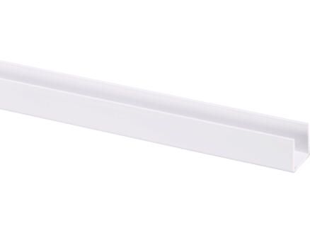 Pvc U-Profiel 18 mm Wit