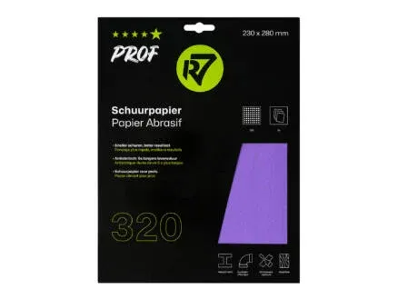 R7 Schuurvellen Prof P320 - 3x