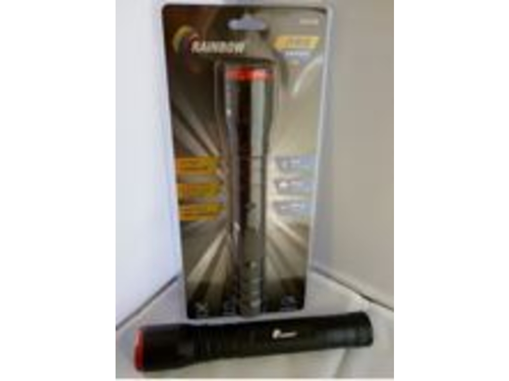 Rainbow Led Zaklamp Cree 210x37mm 3xc