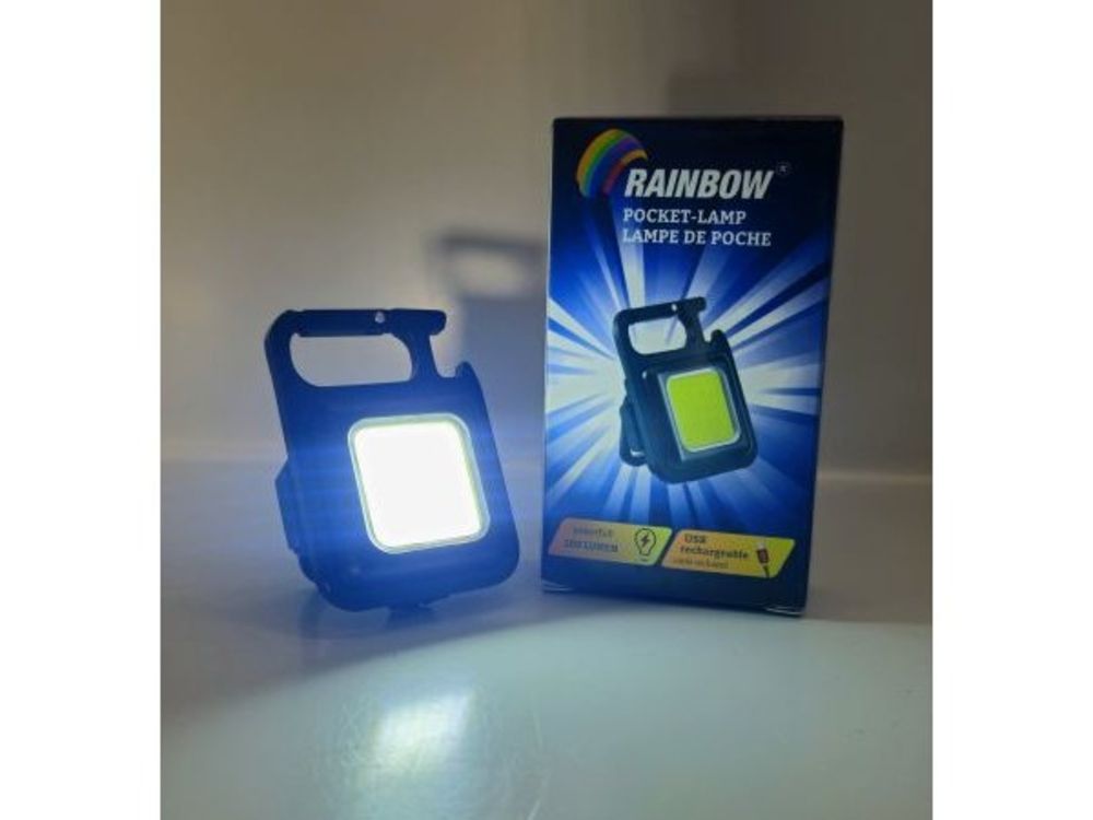 Rainbow Zaklamp Pocket 500lm Oplaadbaar