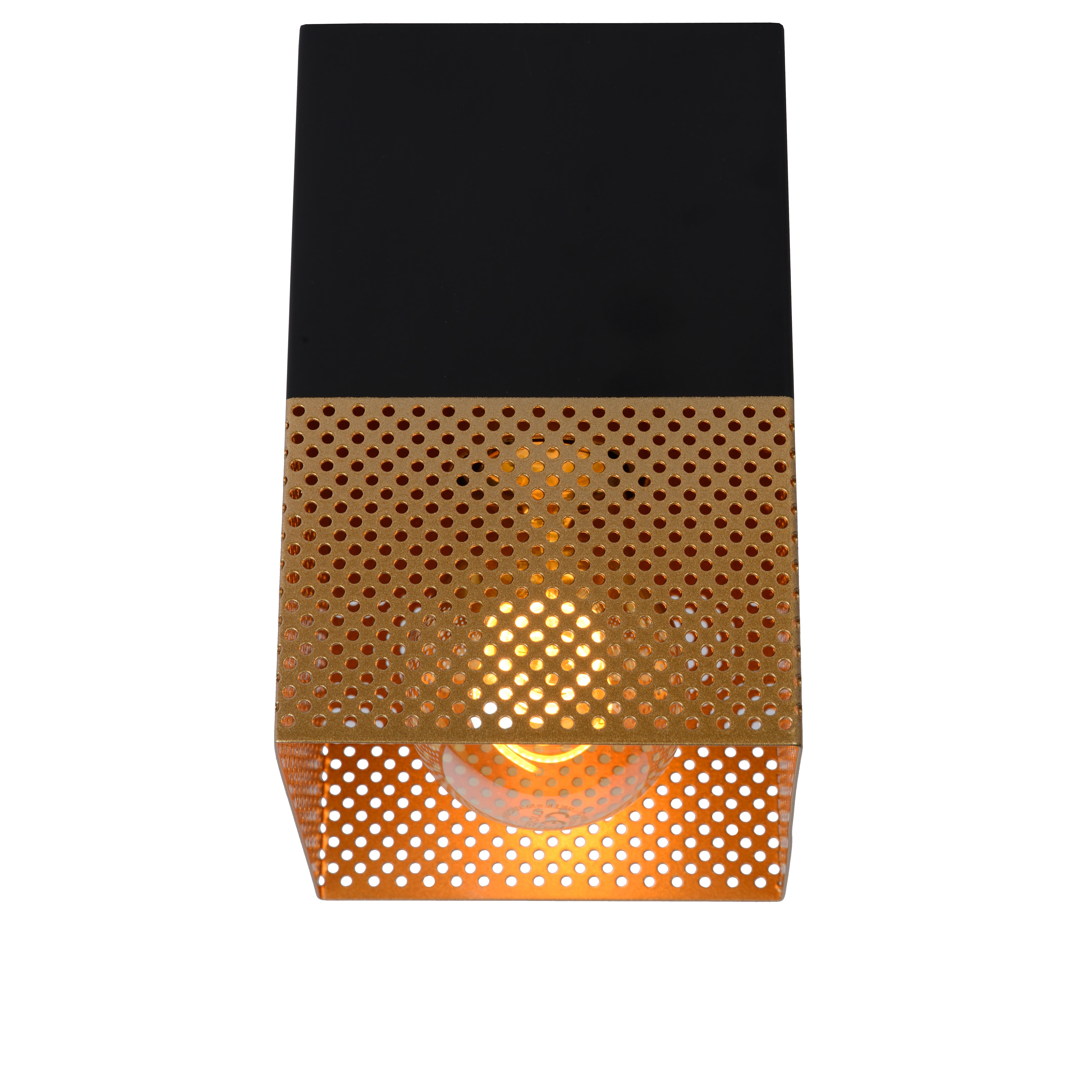 Lucide Renate Plafonnier Or Mat 1×e27 40w Métal