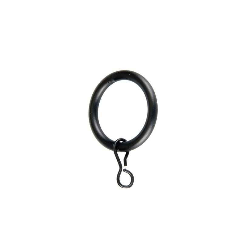 Ringen Metaal Loodgrijs + Oog 6 mm