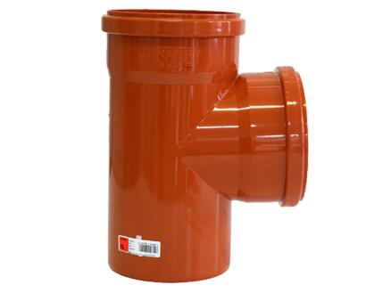 Riool T-Stuk 110-87' Roodbruin