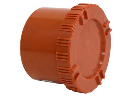 Rioolstop+schroefdeksel 110 mm Rb