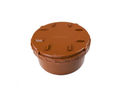 Rioolstop+schroefdeksel 160 mm Rb