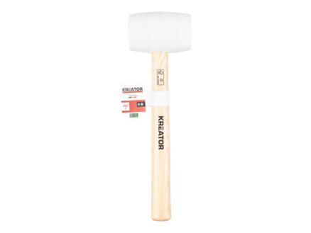 Rubberen Hamer 450 g - Hout - Wit