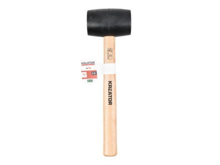 Rubberen Hamer 450 g - Hout - Zwart