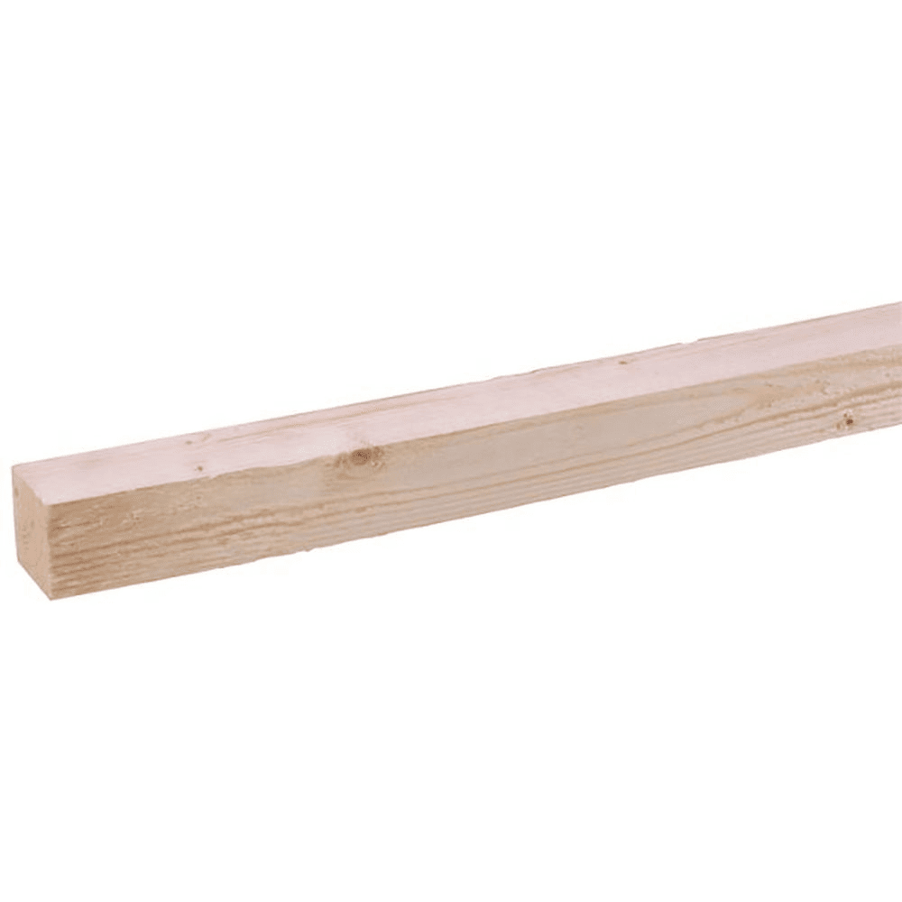 Latte Brute en Sapin 38×38 mm 240 cm