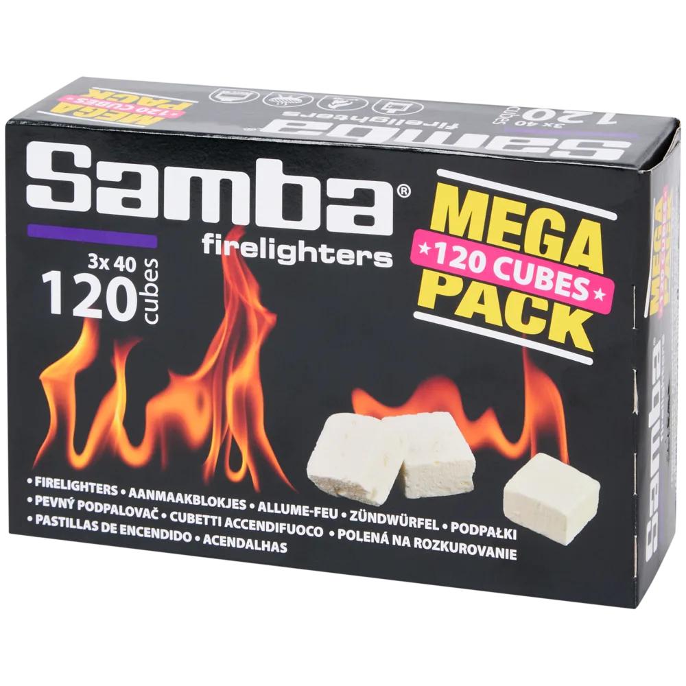Samba Aanmaakblokjes Wit 120st