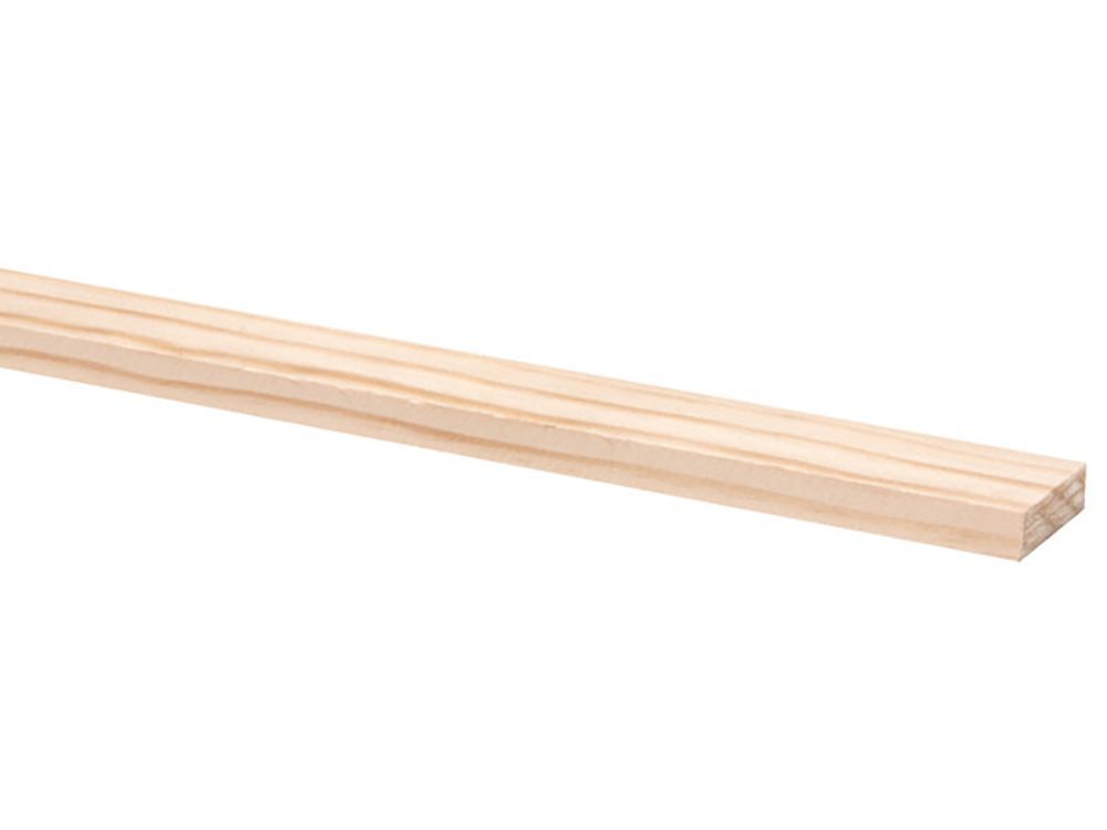 Schaaflat Grenen 9x27mm 210 cm