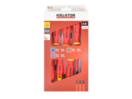 Schroevendraaierset Vde - 6 St.