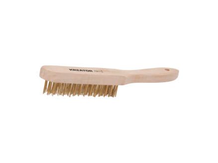 Schuurborstel Houten Handvat - Messing